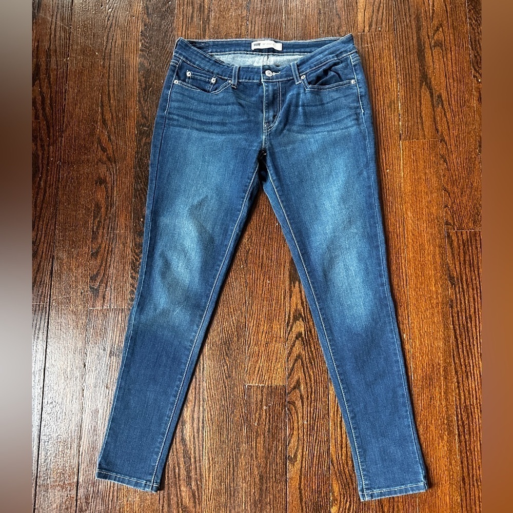 Levi’s 535 legging stretch womens jeans denim size 13M